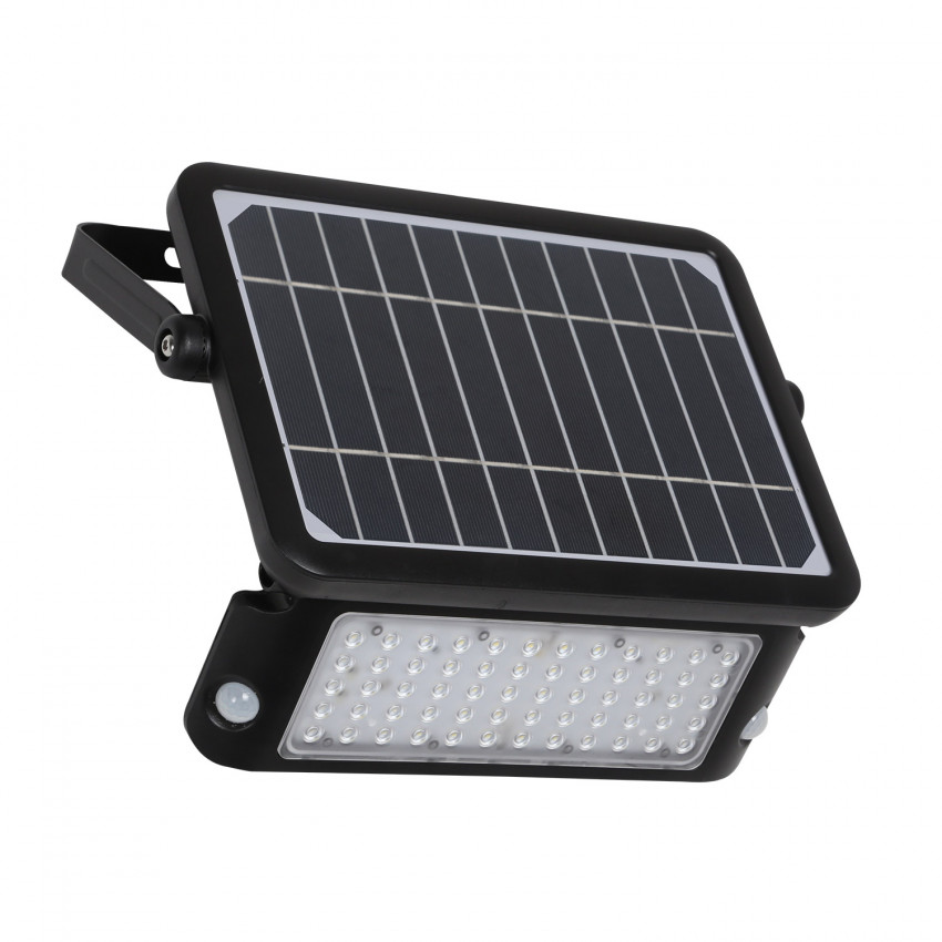 Produto de Foco Projector LED Solar 10W IP65 com Sensor de Movimento PIR e Crepúscular