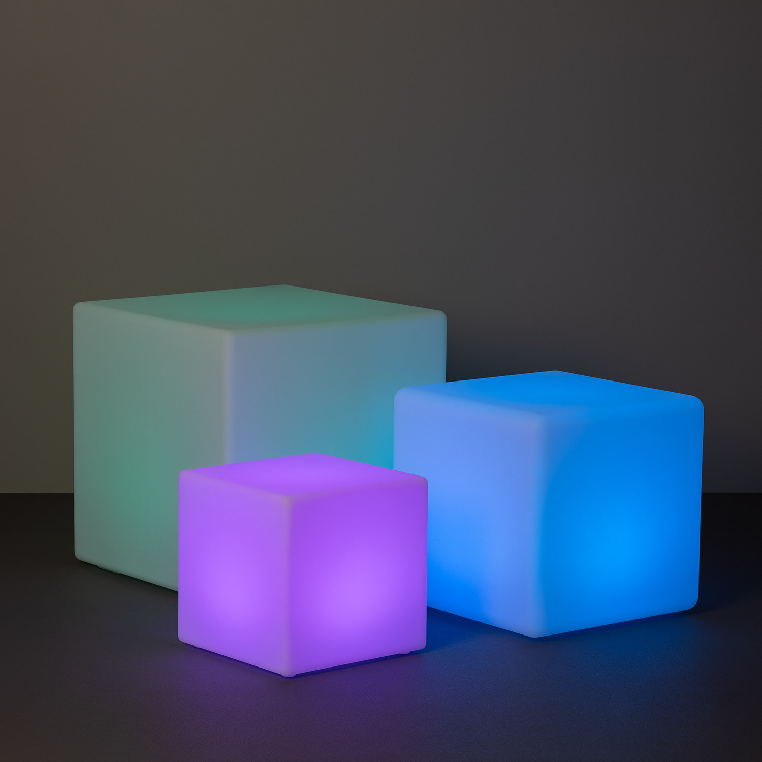 Cubo RGBW - efectoLED