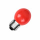 Pack de 4 Bombillas LED E27 G45 3W Rojas