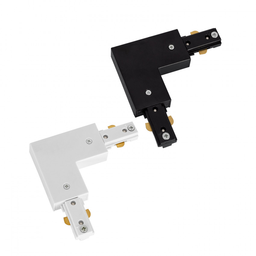 Conector Tipo L para Carril Bifásico PC