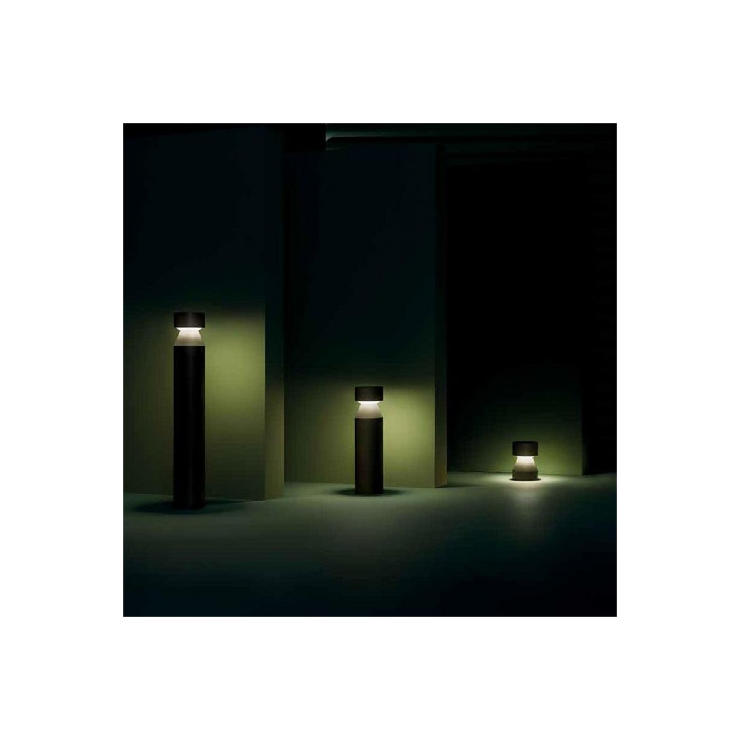 Baliza Exterior LED 17.4W Superficie Pie 50cm Gea Wall Washer Medium