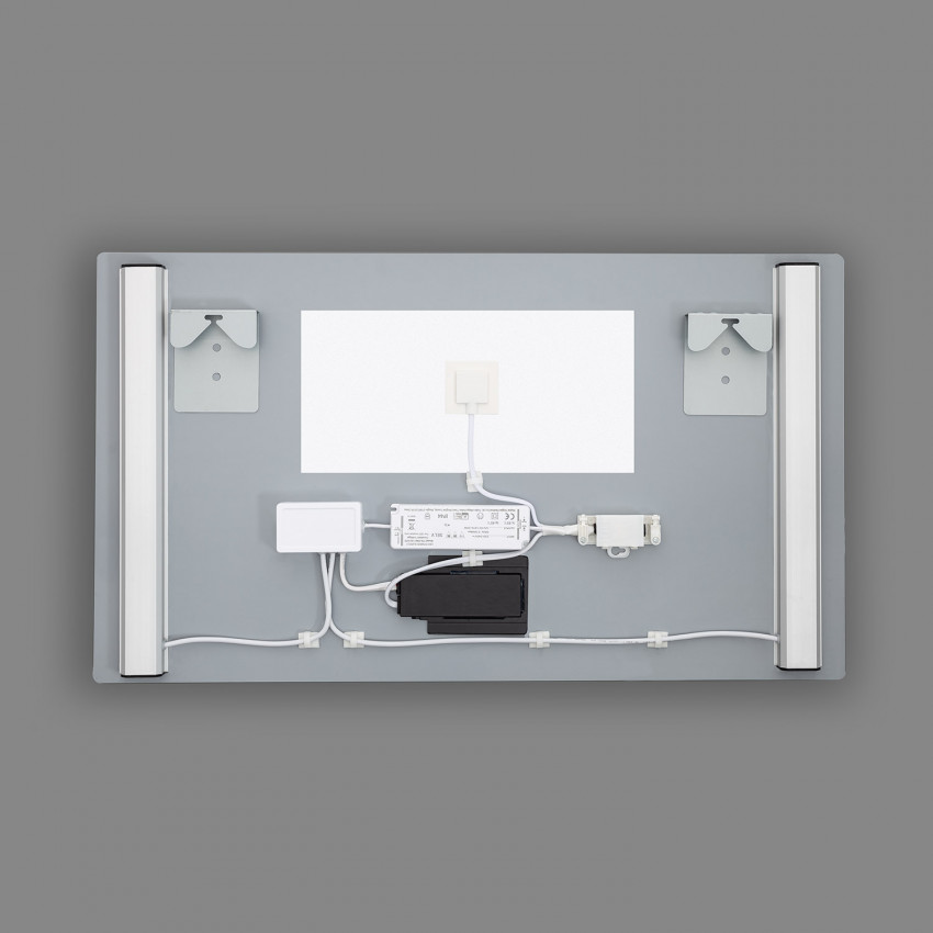 Produto de Espelho Casas de Banho com Luz LED e Anti-embaçante 60x80 cm Big Similan