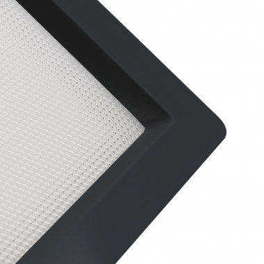 Produto de Downlight LED 30W SAMSUNG New Aero Slim Quadrado 130 lm/W Microprismático (URG17) LIFUD Preto Corte 210x210 mm