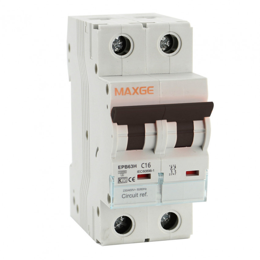 Interruptor Automático Industrial MAXGE 2P-10kA 10-63A
