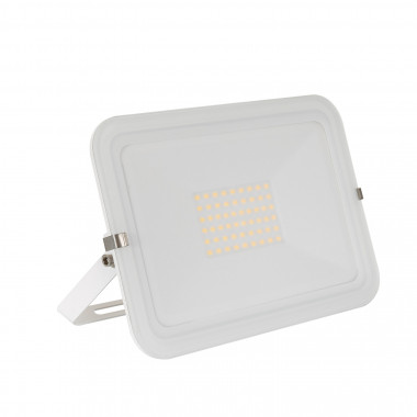 Foco Proyector LED 50W 120lm/W IP65 Slim Cristal Blanco
