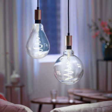 Produto de Lâmpada Filamento LED E27 6.7W 806 lm G200 WiFi + Bluetooth Regulável CCT WIZ