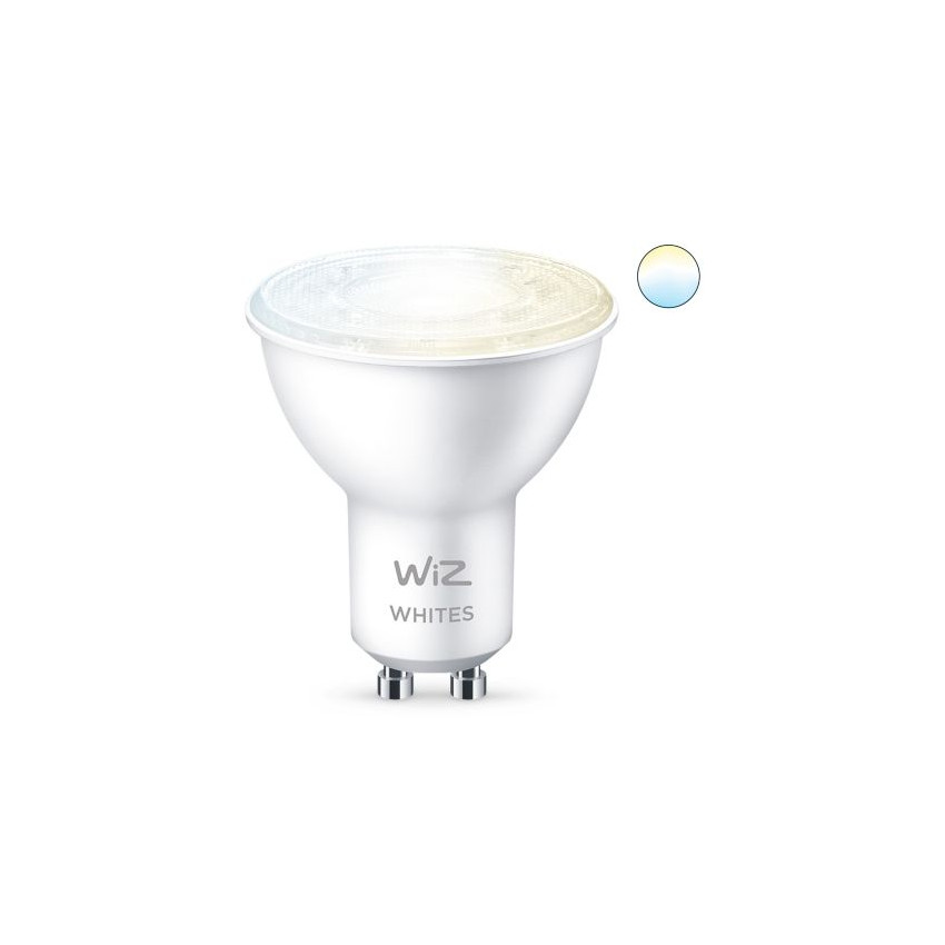 Lâmpada LED Smart WiFi + Bluetooth GU10 PAR16 CCT Regulável WIZ 4.9W 