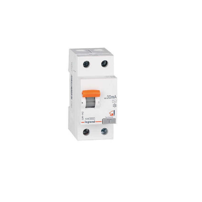 Interruptor Diferencial RX3 Residencial 2P 30mA Tipo AC 25-40 A LEGRAND 402056