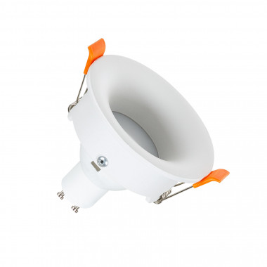 Produto de Aro Downlight Circular Branco para Lâmpada LED GU10 / GU5.3 Corte Ø 70 mm