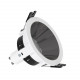 Foco Downlight Cónico GU10 6W Corte Ø 75 mm PC Galvanizado