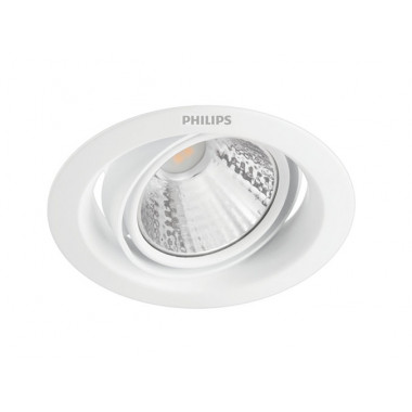 Foco Downlight LED Regulável de 5W PHILIPS Pomeron Corte Ø 70 mm