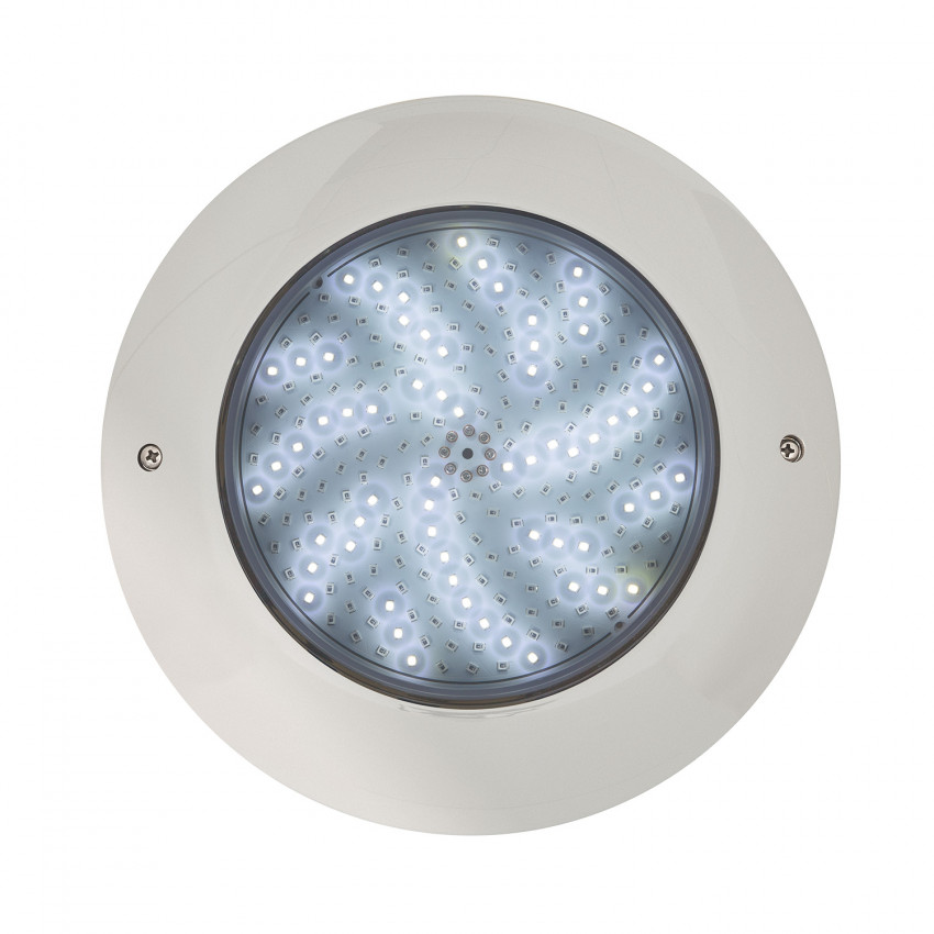 Producto de Foco Piscina Superficie LED RGBW Sumergible 12V DC IP68 Acero Inoxidable 20W