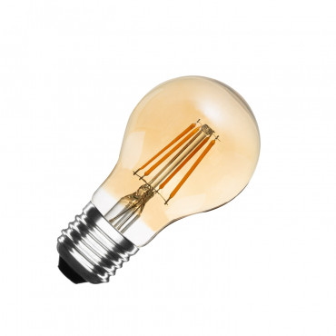 Product Lâmpada Filamento LED E27 6W 550 lm A60 Regulável Gold