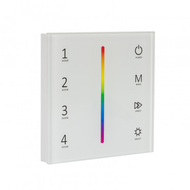 Product Controlador Regulador Pared Táctil para Tira LED RGB 12/24V DC RF