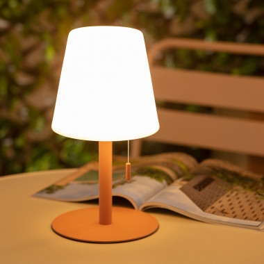 Lámpara de Mesa LED 2.6 W Portátil para Exterior Aluminio con Batería  Recargable Epinay - efectoLED