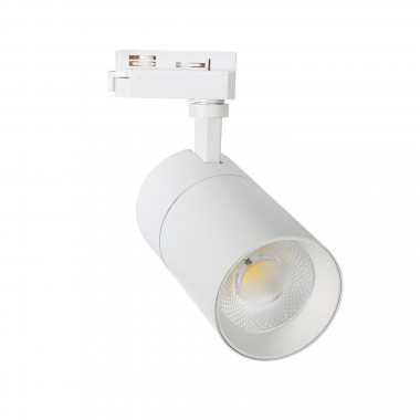 Producto de Foco Carril LED Monofásico 20W Regulable New Mallet Blanco No Flicker UGR15