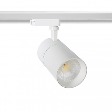 Foco LED New Mallet Branco 20W Regulável No Flicker para Carril Monofásico