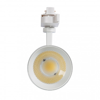 Produto de Foco LED New Mallet Branco 20W Regulável No Flicker para Carril Monofásico 