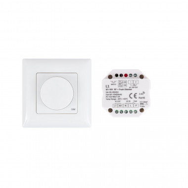 Produto de Regulador Interruptor LED 1-10V Sem Fios