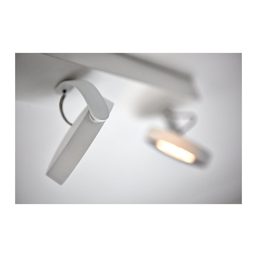 Producto de Lámpara de Techo LED Regulable WarmGlow 4x4.5W PHILIPS Clockwork