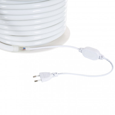 Producto de Bobina Neón LED Regulable 220V AC 120 LED/m 50 m Circular 360 Amarillo IP67 a Medida Corte cada 100 cm