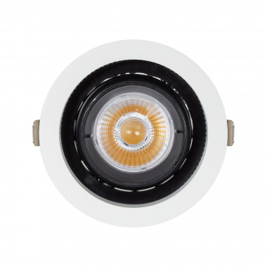 Producto de Foco Downlight LED 18W COB Direccionable 360º Circular Corte Ø 115 mm CRI90 Expert Color No Flicker