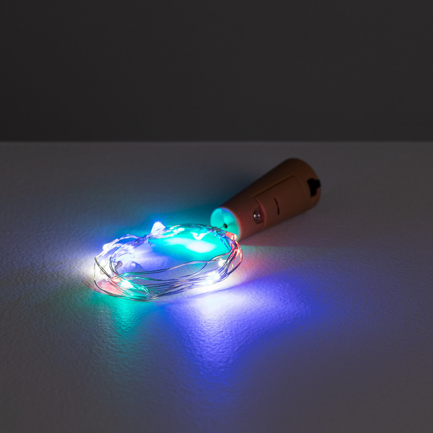 Grinalda Arame LED de Garrafa