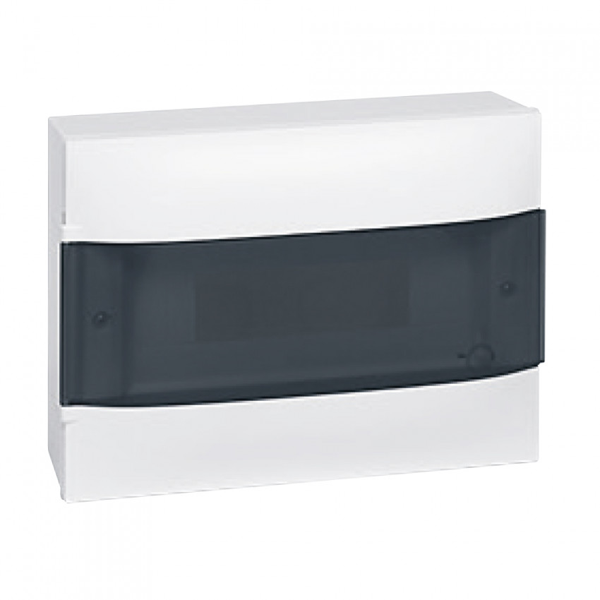 Produto de Caixa de Superfície Practibox S Porta transparente 1x18 Módulos LEGRAND 137136