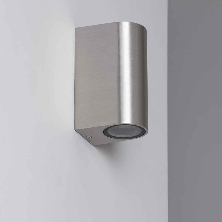 Aplique de Pared Exterior Aluminio Iluminación Doble Cara Big Gala