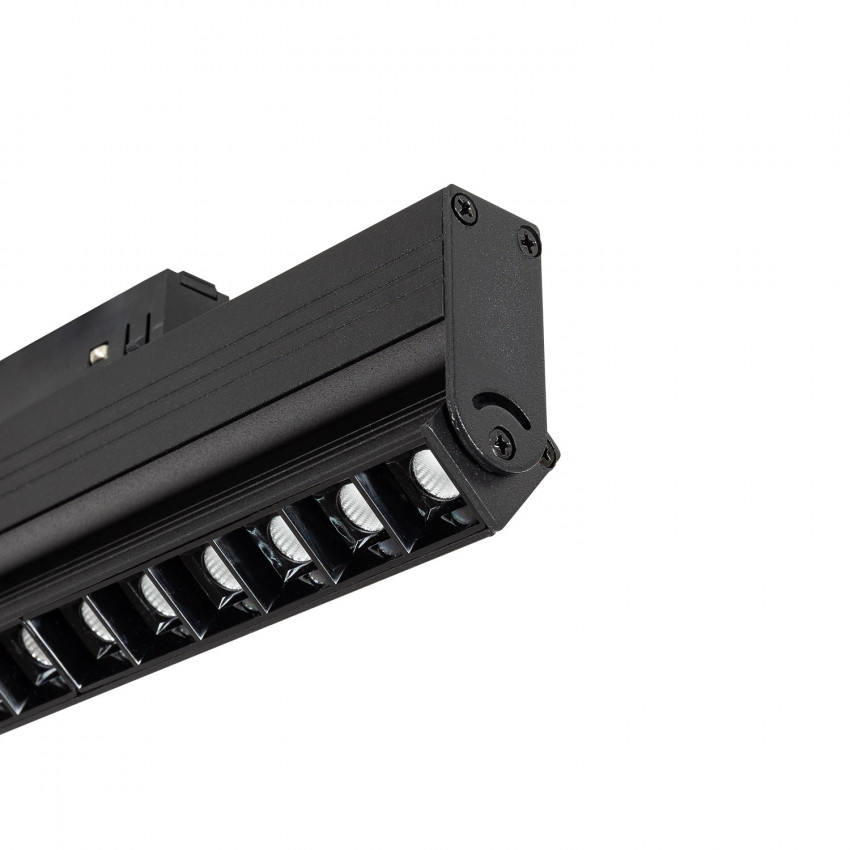 Foco Lineal LED Orientable para Carril Magnético Monofásico 20mm 48V 15W CRI90 (UGR16)