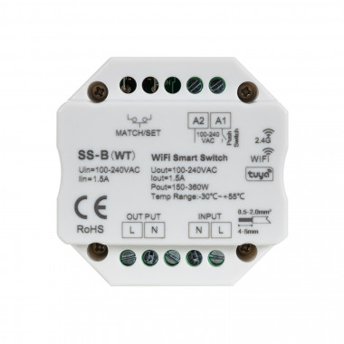 Interruptor WiFi Compatible con Interruptor Convencional SONOFF Mini R3 16A