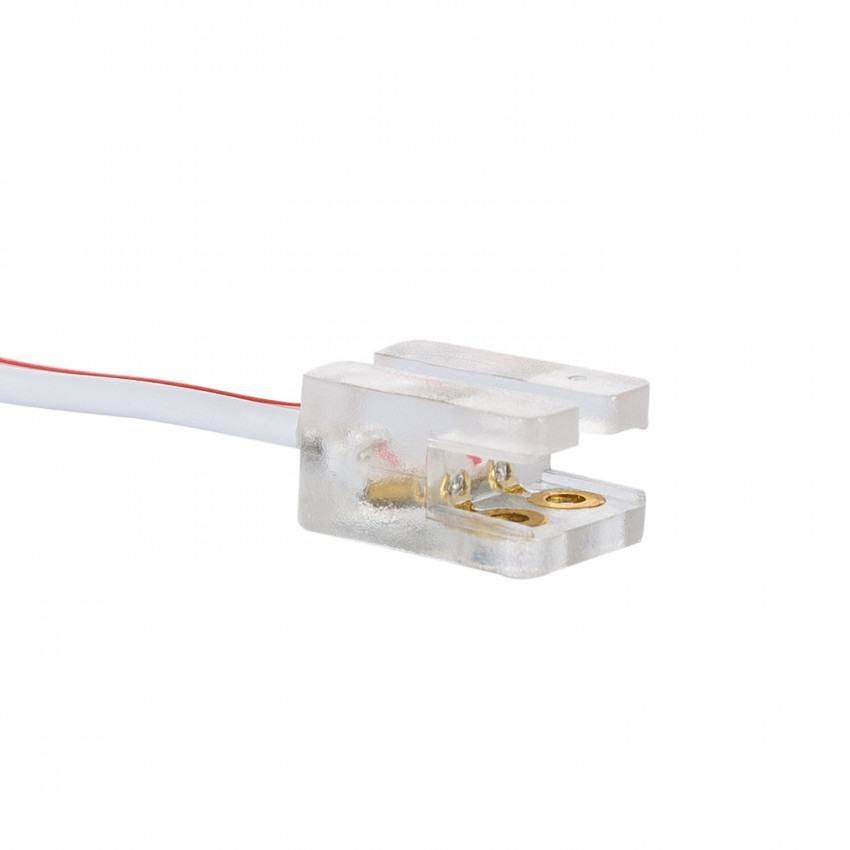 Produto de Fita LED Regulável Autorectificada 220V AC 120 LED/m Branco Quente IP65 High Lumen à medida Largura 12mm Corte a cada 10 cm