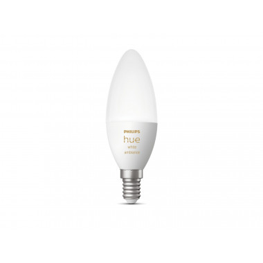 Producto de Bombilla Inteligente LED E14 5.2W 470 lm B39 PHILIPS Hue White Ambiance