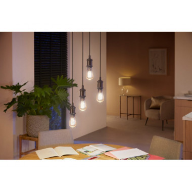 Producto de Bombilla Filamento LED E27 7W 550 lm ST64 PHILIPS Hue White Ambiance