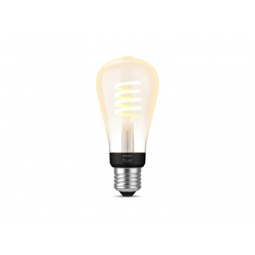 Bombilla Filamento LED E27 7W 550 lm G125 PHILIPS Hue White Ambiance -  efectoLED