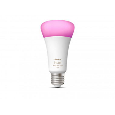 Bombilla Inteligente LED E27 13.5W 1200 lm A60 PHILIPS Hue White Color