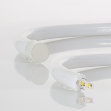 Producto de Tira Neón LED Regulable 220V AC 120 LED/m Circular 360 Blanco Neutro IP67 a Medida Corte cada 100 cm