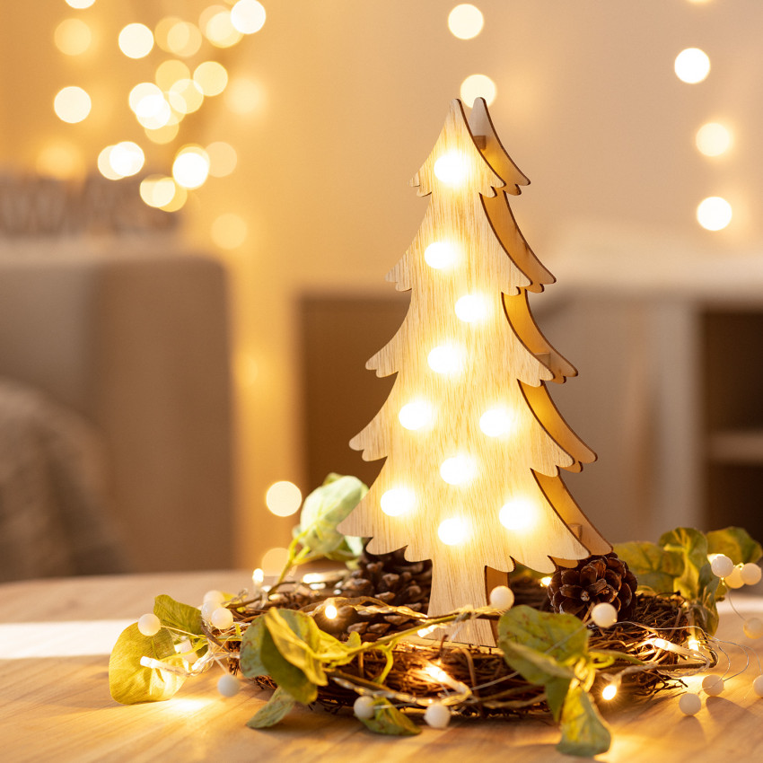 Producto de Árbol de Navidad LED Wood con Batería