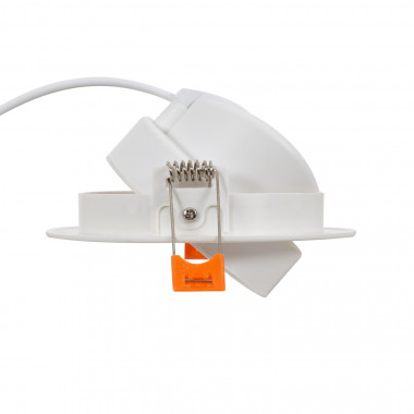 Produto de Foco Downlight LED 9W Solid COB Direccionável Circular Branco Corte Ø 95 mm 