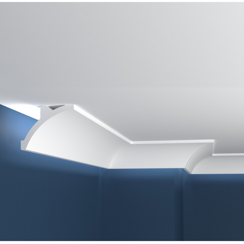 Moldura Zócalo para Tira LED 2m Arco