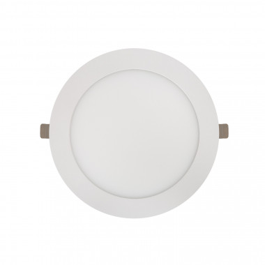 Produto de Placa LED 18W CCT Selecionável Circular Slim Surface Corte Ajustável Ø75-210 mm