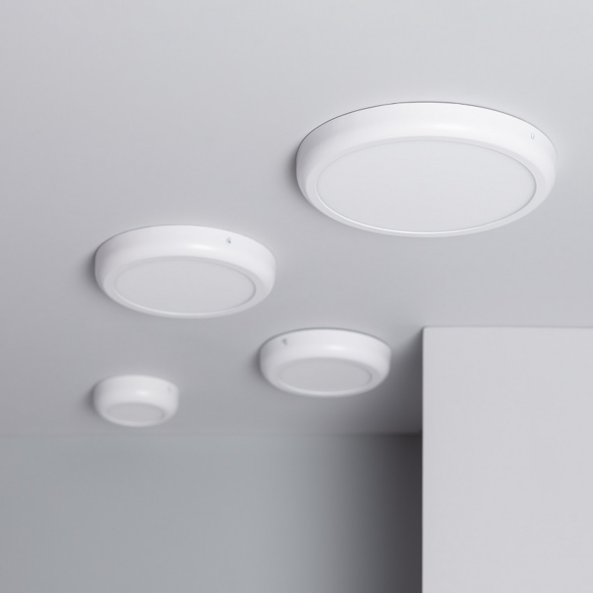 Placa Superfície LED Circular Design 18W White