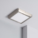 Placa Superfície LED Quadrada Silver Design 18W