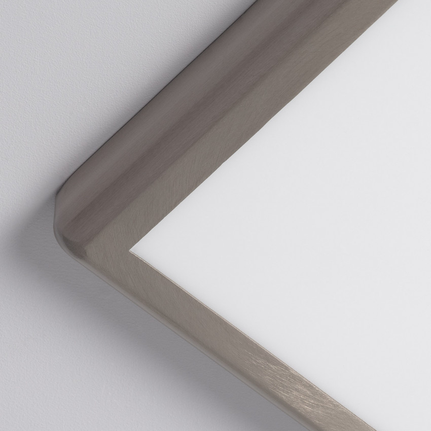 Placa Superfície LED Quadrada Silver Design 18W