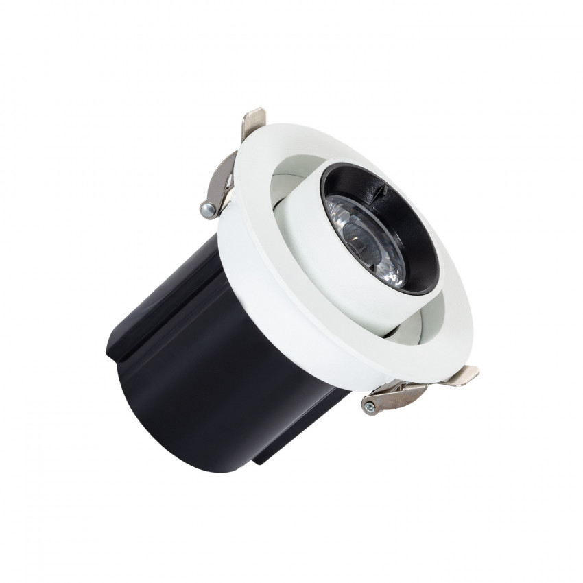 Foco LED  Direccionable Sanaqi 12W Sanaqi Circular Corte Ø 75 mm LIFUD
