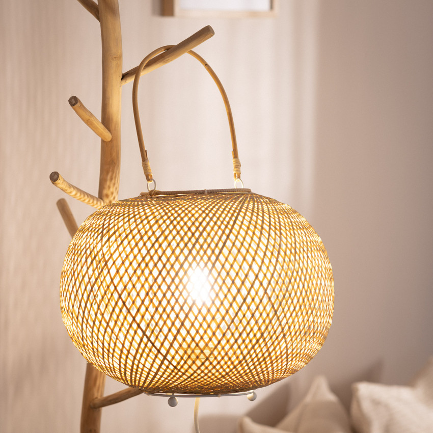 Producto de Lámpara de Mesa de Bambú Guilin