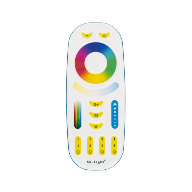 Producto de Mando RF para Regulador LED RGB+CCT 4 Zonas MiBoxer FUT092