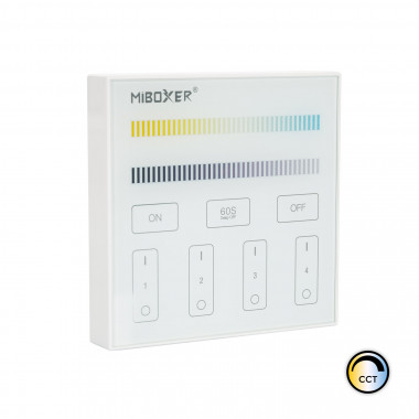 Producto de Mando RF para Regulador LED CCT 4 Zonas MiBoxer B2