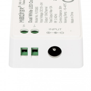 Produto de Controlador Regulador CCT 12/24V DC + Controlo RF Sunrise MiBoxer