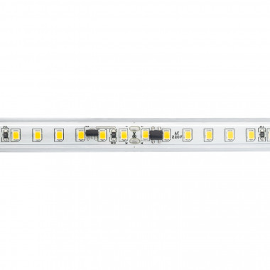 Produto de Rolo de Fita LED Regulável 220V AC Solid 120 LED/m 50m Branco Neutro IP65 a Medida Largura 14 mm Corte cada 10 cm